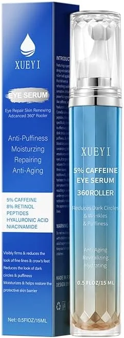 کرم دور چشم حاوی رتینول و کافئین - کرم دور چشم سفت کننده برای تیرگی و پف زیر چشم - کرم ضد پیری دور چشم برای چین و چروک کرم دور چشم حاوی رتینول و کافئین - کرم دور چشم سفت کننده برای تیرگی و پف زیر چشم - کرم ضد پیری دور چشم برای چین و چروک