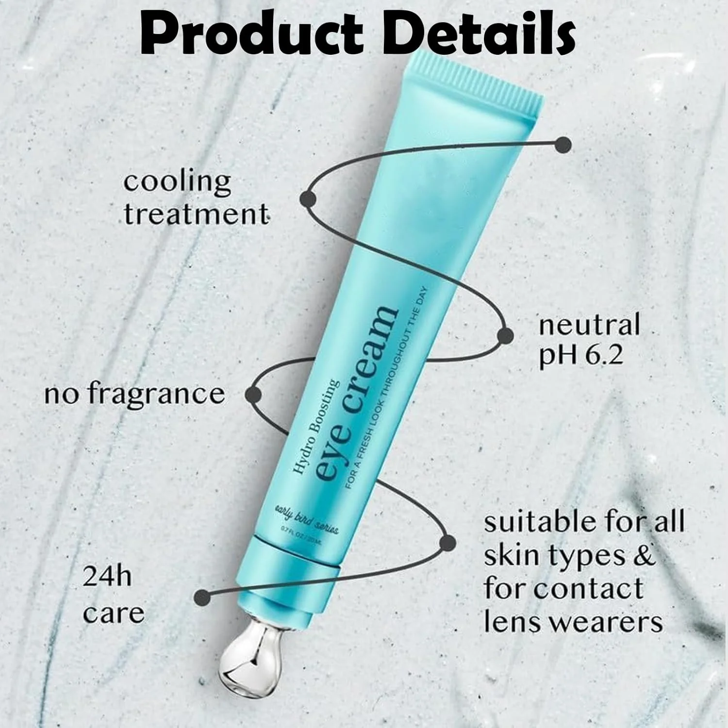 کرم دور چشم - سرم دور چشم برای سیاهی و پف ضد پیری - کرم زیر چشم با اسید هیالورونیک و کافئین برای کاهش چین و چروک و ترمیم ناحیه دور چشم (20 میلی لیتر) کرم دور چشم - سرم دور چشم برای سیاهی و پف ضد پیری - کرم زیر چشم با اسید هیالورونیک و کافئین برای کاهش چین و چروک و ترمیم ناحیه دور چشم (20 میلی لیتر)