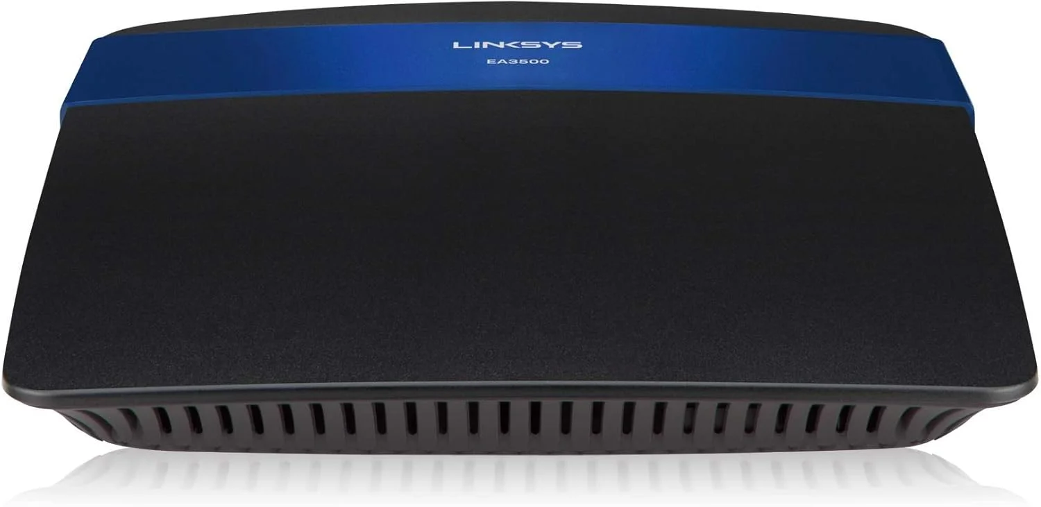 روتر بی‌سیم دو بانده +Linksys N750 Wi-Fi با پورت‌های گیگابیتی و USB، دارای اپلیکیشن Smart Wi-Fi برای کنترل شبکه از هر کجا (EA3500)