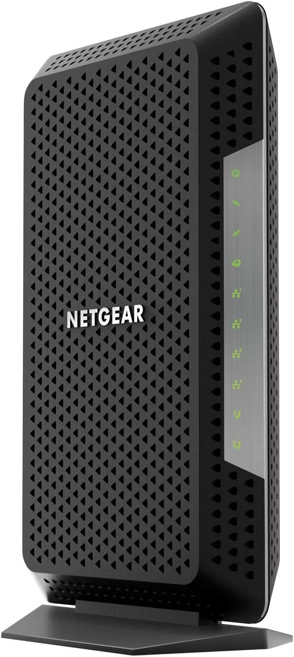 مودم کابلی NETGEAR Nighthawk با قابلیت صدا (CM1150) - تایید شده برای Xfinity توسط Comcast برای طرح های اینترنت و صدا تا 800 مگابیت بر ثانیه | 2 خط تلفن | 4 پورت اترنت 1G | DOCSIS 3.1