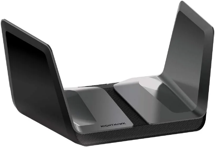 روتر NETGEAR NG-RAX80-100EUS Nighthawk AX8 Wi-Fi 6 نسل بعدی، AX6000 تا 6 گیگابیت در ثانیه، ایده آل برای خانه های هوشمند متوسط ​​تا بزرگ (RAX80)، چند رنگ، AX6000 (8-جریانی)