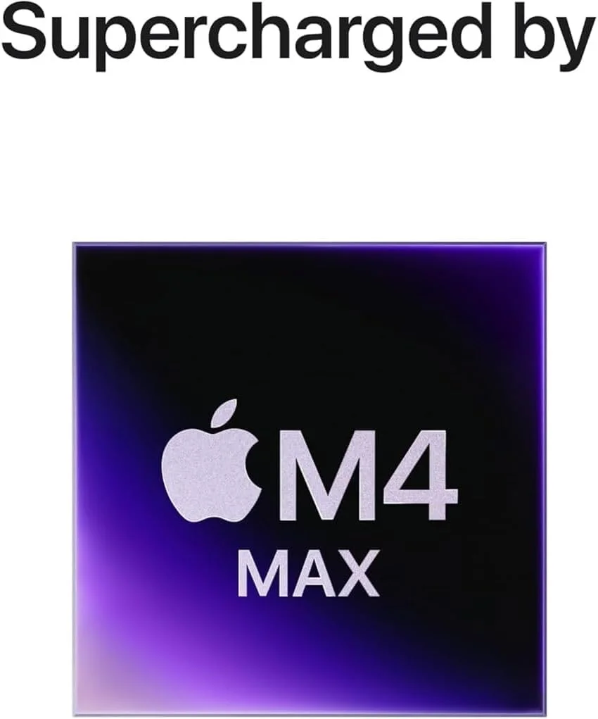 اپل مک بوک پرو 2024 (14 اینچی، تراشه Apple M4 Max با CPU 14 هسته ای و GPU 32 هسته ای، 36 گیگابایت حافظه یکپارچه، 1 ترابایت) - مشکی فضایی