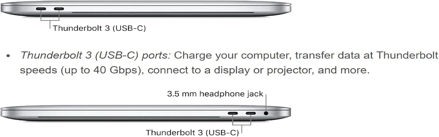 لپ تاپ رتینا MacB00K Pro مدل 2017 - پردازنده 3.1 گیگاهرتز Intel Core i5 (13 اینچ - 16 گیگابایت رم - 256 گیگابایت SSD) - شارژر برای لپ تاپ اپل MacBook - (بازسازی شده) (نقره ای) (بازسازی شده)