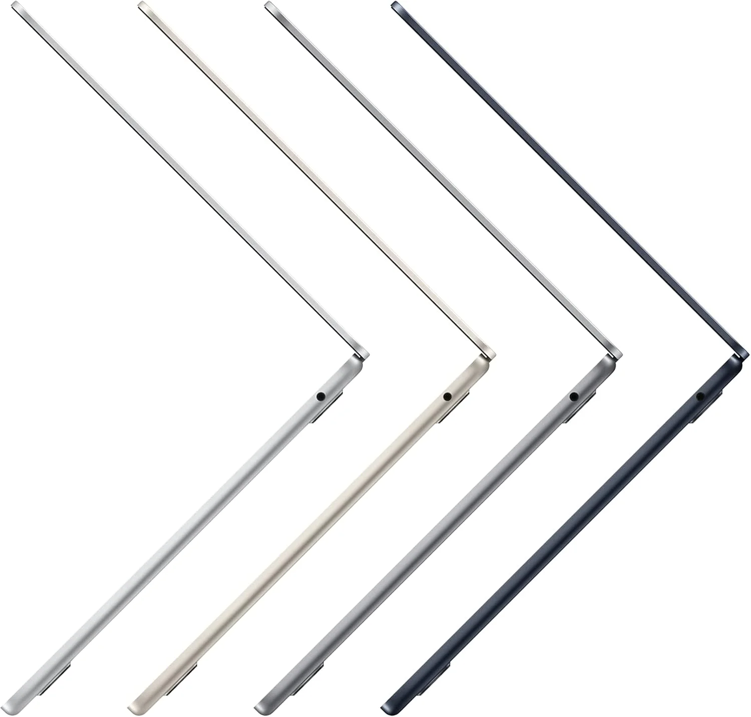 لپ تاپ Apple MacBook Air مدل 2022 با تراشه M2: صفحه نمایش Liquid Retina 13.6 اینچی، 16 گیگابایت رم، 256 گیگابایت حافظه SSD، صفحه کلید با نور پس زمینه، دوربین FaceTime HD 1080p. سازگار با iPhone و iPad; رنگ Starlight لپ تاپ Apple MacBook Air مدل 2022 با تراشه M2: صفحه نمایش Liquid Retina 13.6 اینچی، 16 گیگابایت رم، 256 گیگابایت حافظه SSD، صفحه کلید با نور پس زمینه، دوربین FaceTime HD 1080p. سازگار با iPhone و iPad; رنگ Starlight