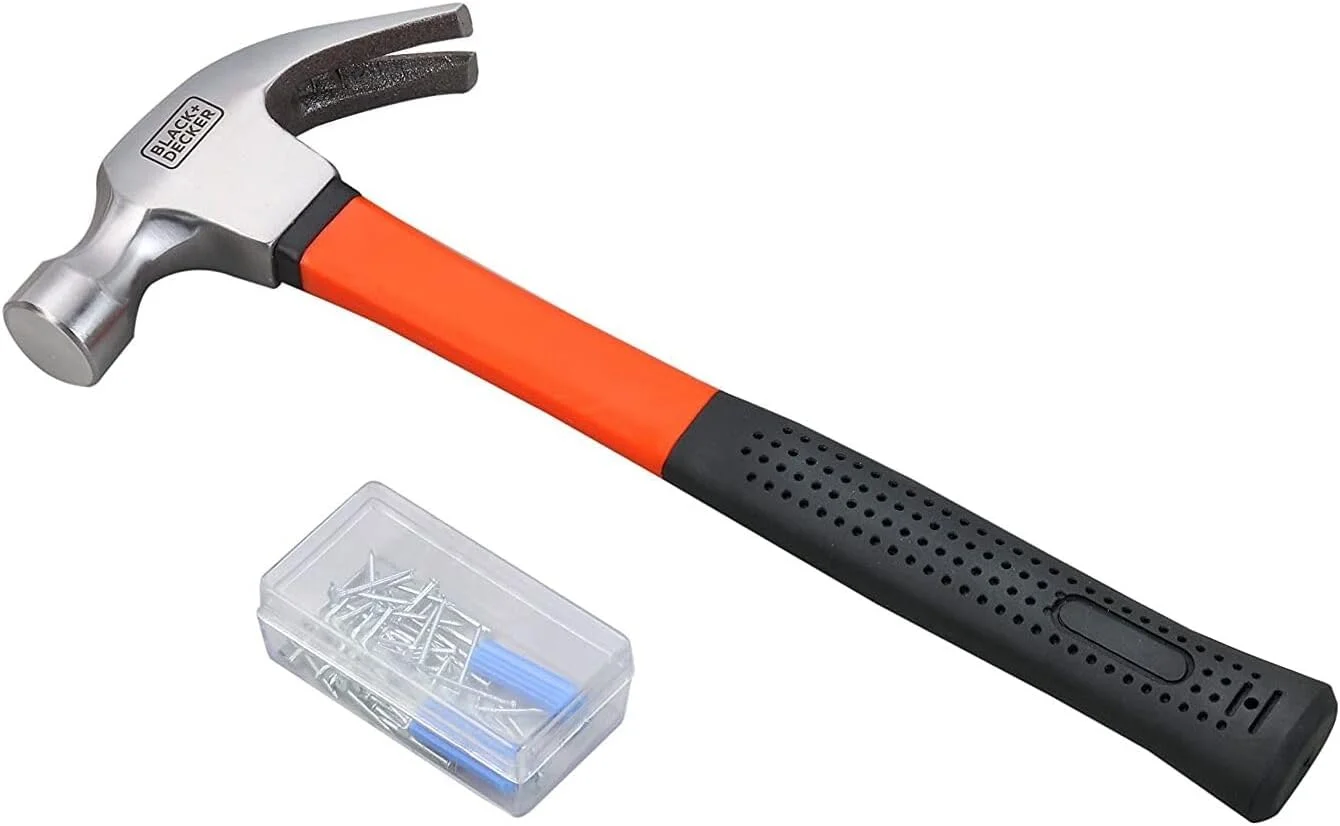 دریل چکشی شارژی 18 ولت بلک اند دکر با جعبه ابزار و کیت ابزار دستی، 1.5 آمپر لیتیوم-یون، BCD7154-B5 دریل چکشی شارژی 18 ولت بلک اند دکر با جعبه ابزار و کیت ابزار دستی، 1.5 آمپر لیتیوم-یون، BCD7154-B5