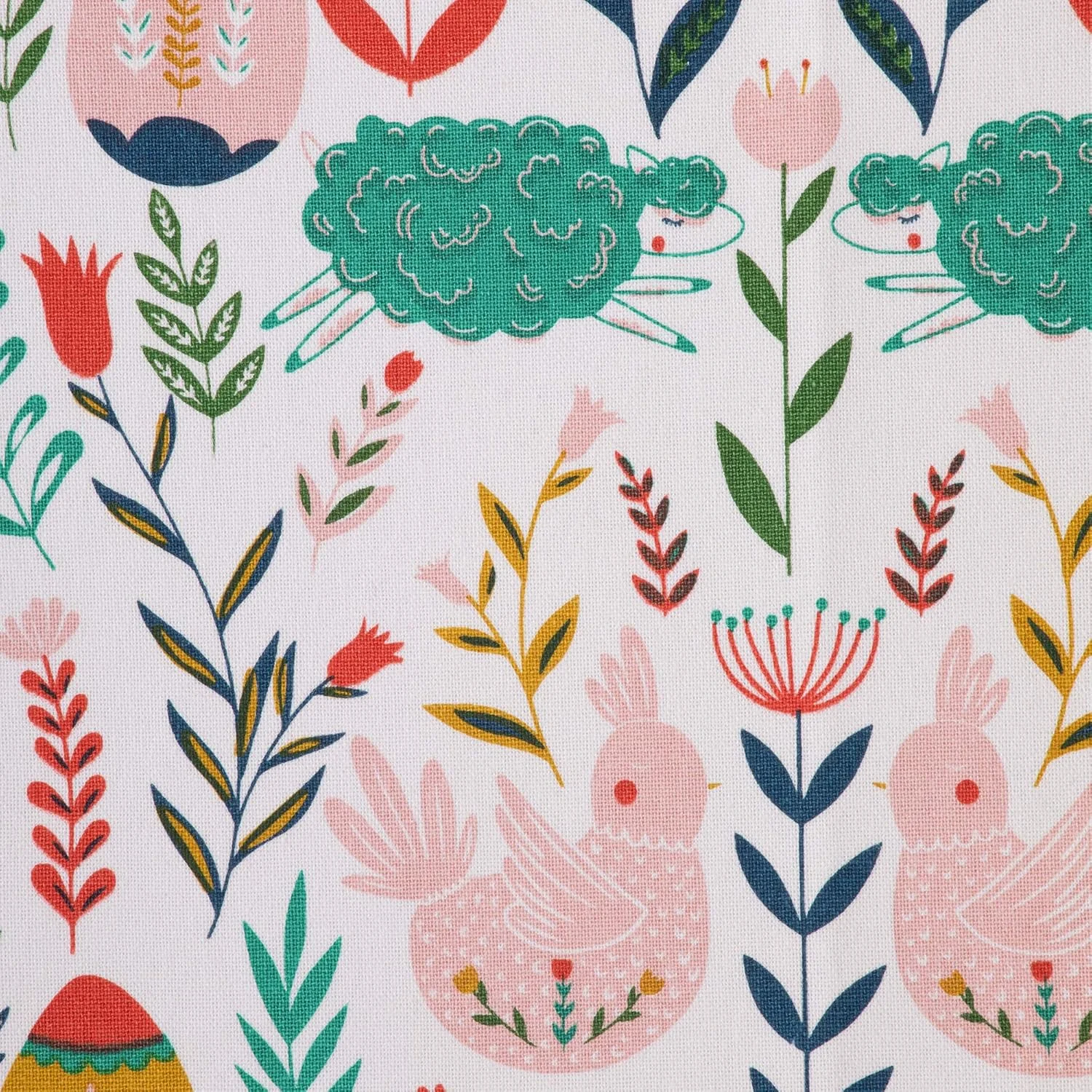 رانر رومیزی آشپزخانه DII، طرح Easter Folk، سایز 14x108 رانر رومیزی آشپزخانه DII، طرح Easter Folk، سایز 14x108