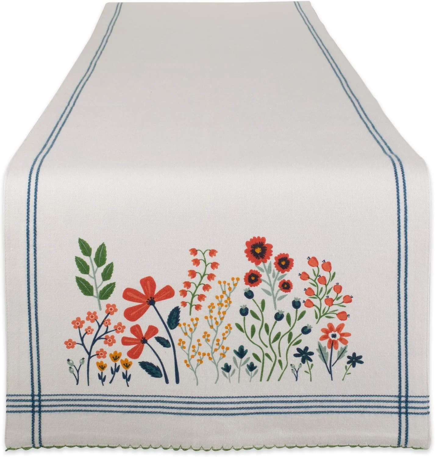 رانر رومیزی طرح باغ گل دی آی آی، 35x183 سانتی متر رانر رومیزی طرح باغ گل دی آی آی، 35x183 سانتی متر