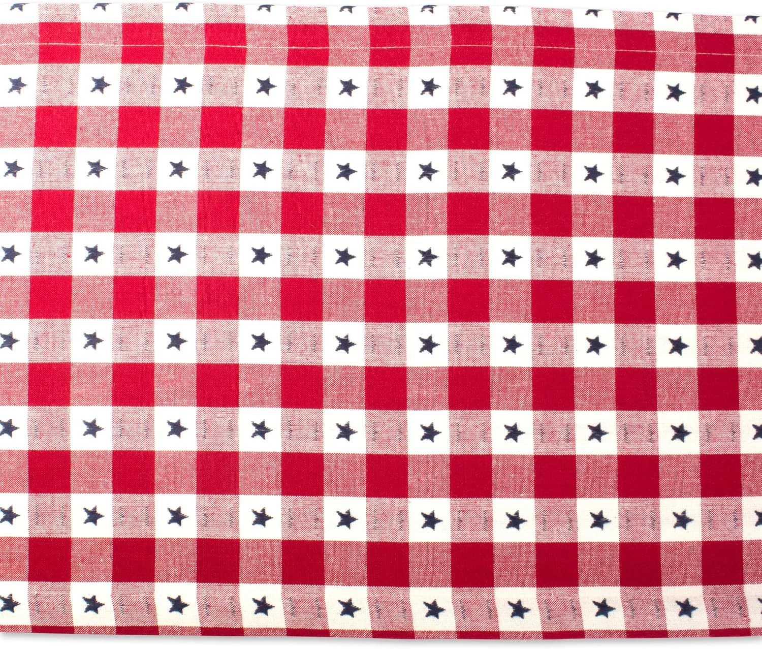 رانر رومیزی نخی DII برای جشن روز استقلال، مهمانی 4 جولای، باربیکیو تابستانی و پیک نیک در فضای باز - 35x274 سانتی متر، طرح ستاره ای قرمز، سفید و آبی رانر رومیزی نخی DII برای جشن روز استقلال، مهمانی 4 جولای، باربیکیو تابستانی و پیک نیک در فضای باز - 35x274 سانتی متر، طرح ستاره ای قرمز، سفید و آبی