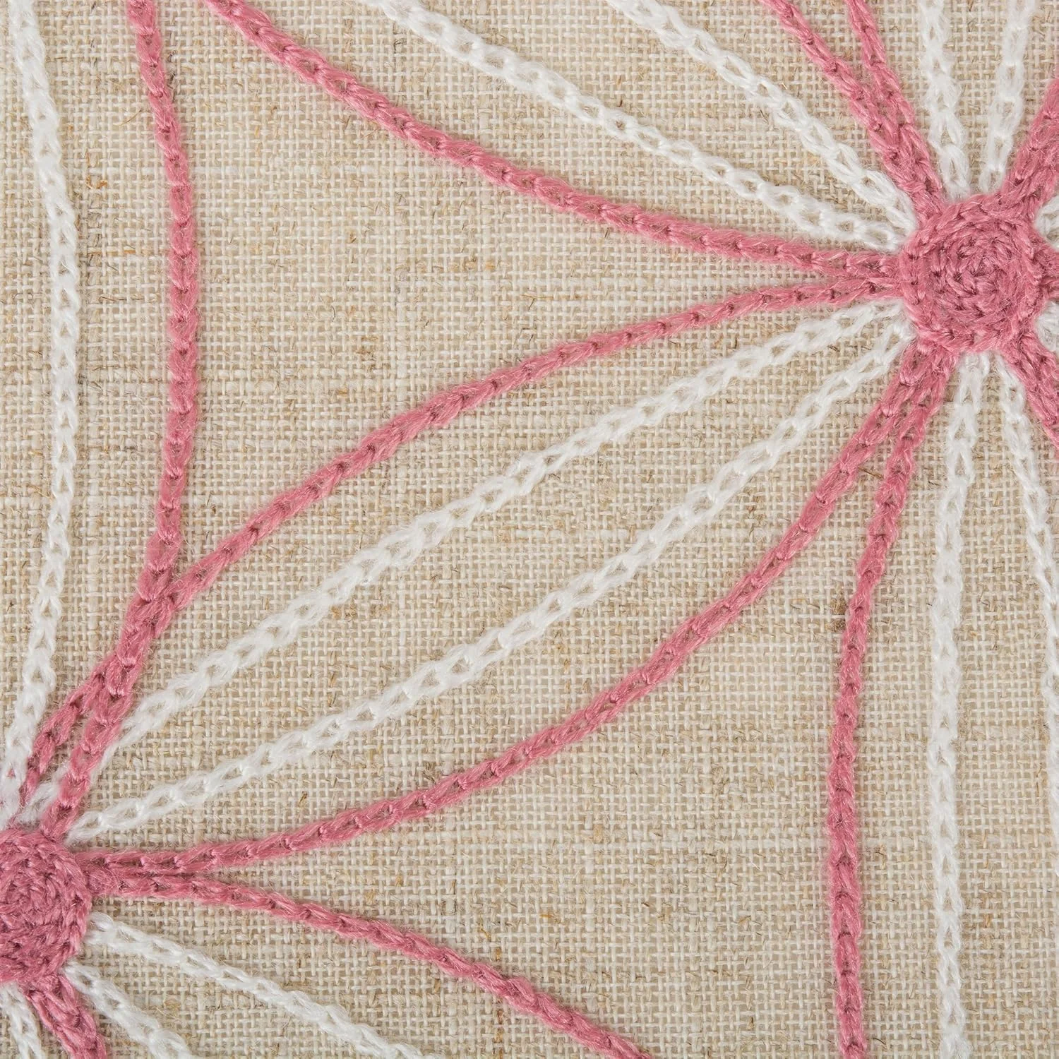 رانر رومیزی پلی استر DII با طرح گلدوزی شده برای مهمانی بهاری باغ، باربیکیو تابستانی، جشن نوزاد و استفاده روزمره - 35x178 سانتی متر، گل ها روی زمینه طبیعی رانر رومیزی پلی استر DII با طرح گلدوزی شده برای مهمانی بهاری باغ، باربیکیو تابستانی، جشن نوزاد و استفاده روزمره - 35x178 سانتی متر، گل ها روی زمینه طبیعی