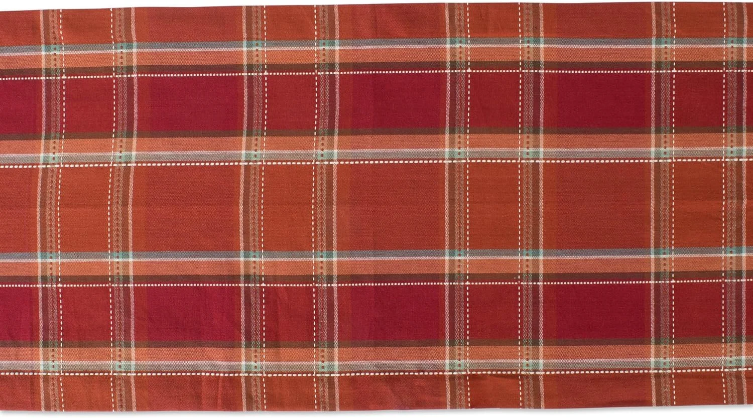 رانر رومیزی طرح کدو تنبل و ادویه پاییزی DII، مناسب دکور پاییزی/روز شکرگزاری، 35x183 سانتی متر، طرح چهارخانه نارنجی رانر رومیزی طرح کدو تنبل و ادویه پاییزی DII، مناسب دکور پاییزی/روز شکرگزاری، 35x183 سانتی متر، طرح چهارخانه نارنجی