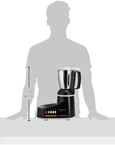 مخلوط کن آسیاب پاناسونیک MX-AC400 با توان 550 وات و 4 پارچ (مشکی)
