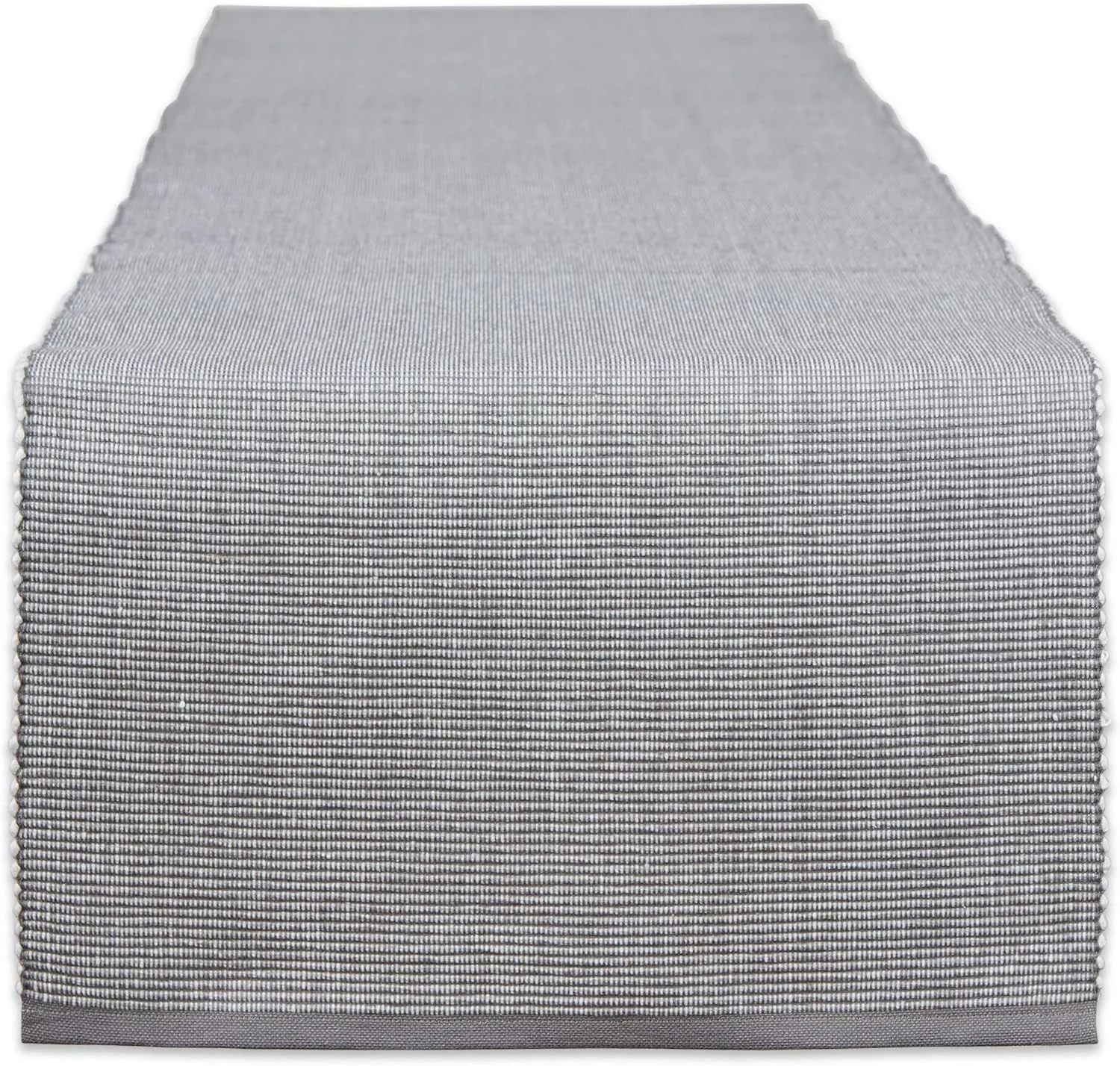 رانر رومیزی دو رنگ DII، 13x72، خاکستری