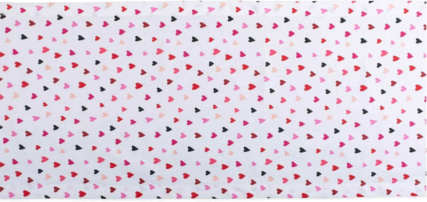 رانر رومیزی طرح قلب DII، سایز 14x72