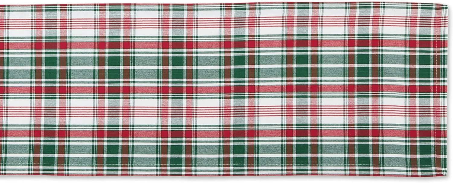 رانر رومیزی طرح چهارخانه DII Yuletide، ۱۴x۷۲ رانر رومیزی طرح چهارخانه DII Yuletide، ۱۴x۷۲