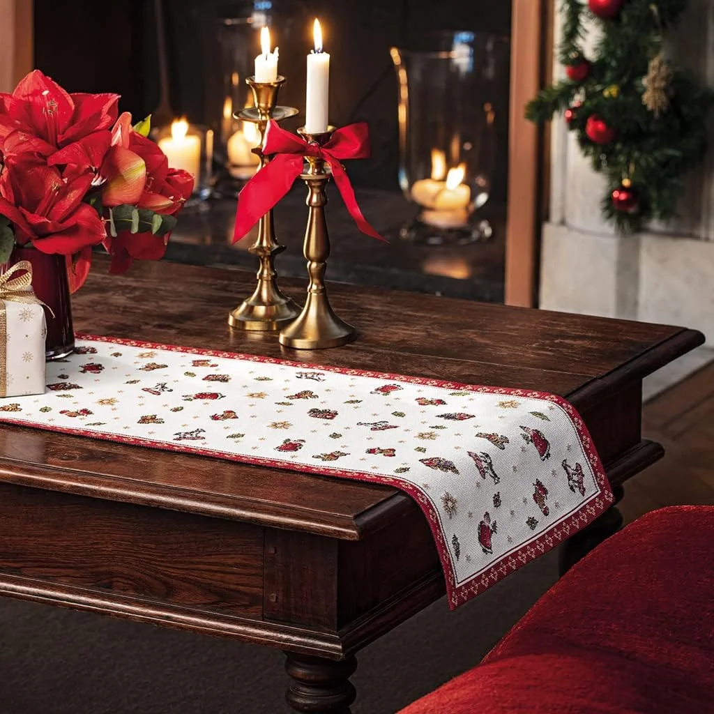 رانر رومیزی ویلروی اند باخ Toy's Delight Gobelin، قرمز/چند رنگ، 32 × 96 سانتی متر، چینی، سایز متوسط