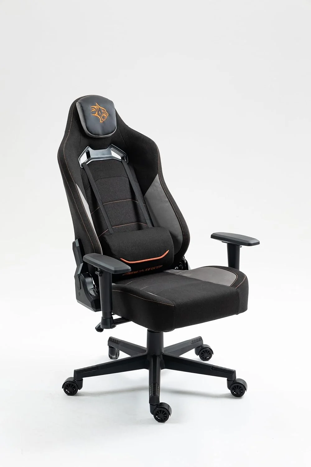 صندلی گیمینگ پرودو با روکش پارچه، PU و جیر، بالابر گازی کلاس 4 100 میلی متری و 2D