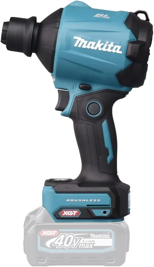 دمنده/بادکننده گرد و غبار شارژی ماکیتا - 40 ولت مکس XGT لیتیوم-یون بدون جاروبک، باتری و شارژر شامل نمی شود، آبی مدل AS001GZ