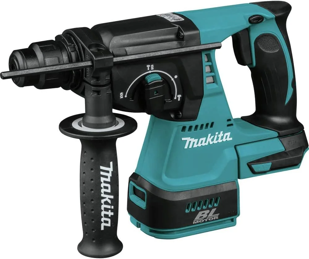 چکش تخریب چرخشی 1 اینچی بی سیم ماکیتا مدل XRH01Z 18V LXT با موتور براشلس و قابلیت استفاده از مته های SDS-PLUS چکش تخریب چرخشی 1 اینچی بی سیم ماکیتا مدل XRH01Z 18V LXT با موتور براشلس و قابلیت استفاده از مته های SDS-PLUS