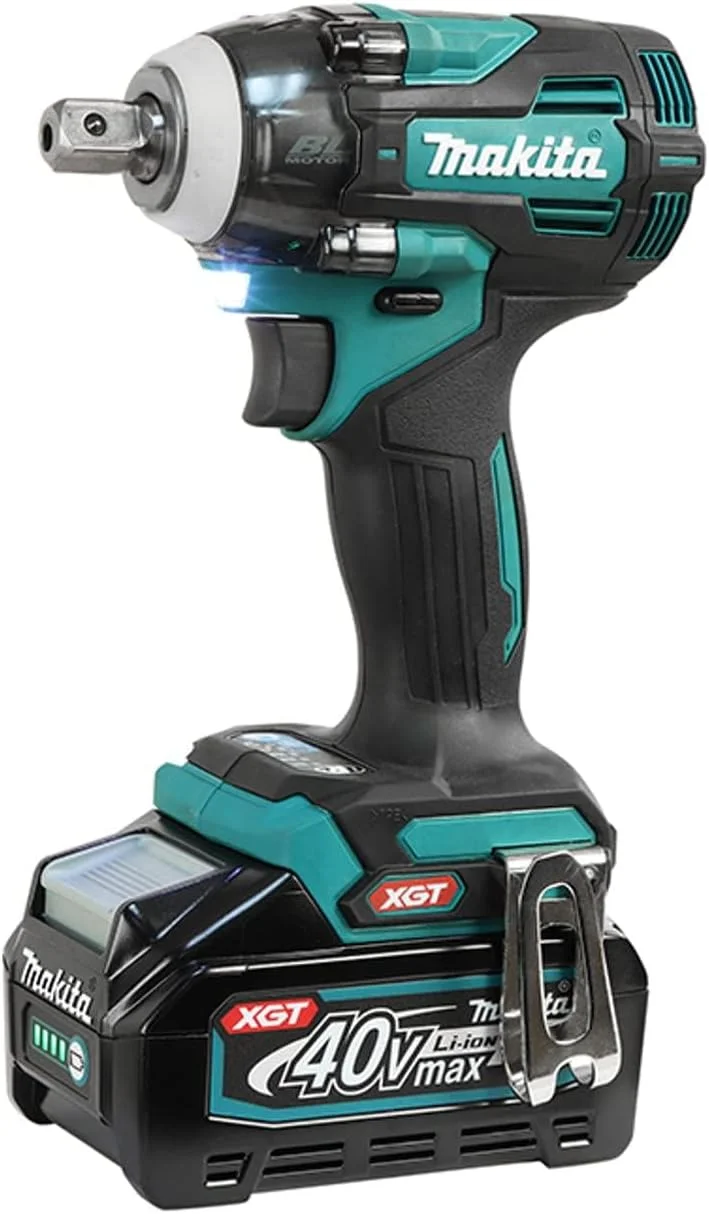 آچار بکس شارژی 1/2 اینچ ماکیتا مدل TW005GM202 - 40 ولت مجهز به موتور براشلس به همراه باتری و شارژر آچار بکس شارژی 1/2 اینچ ماکیتا مدل TW005GM202 - 40 ولت مجهز به موتور براشلس به همراه باتری و شارژر