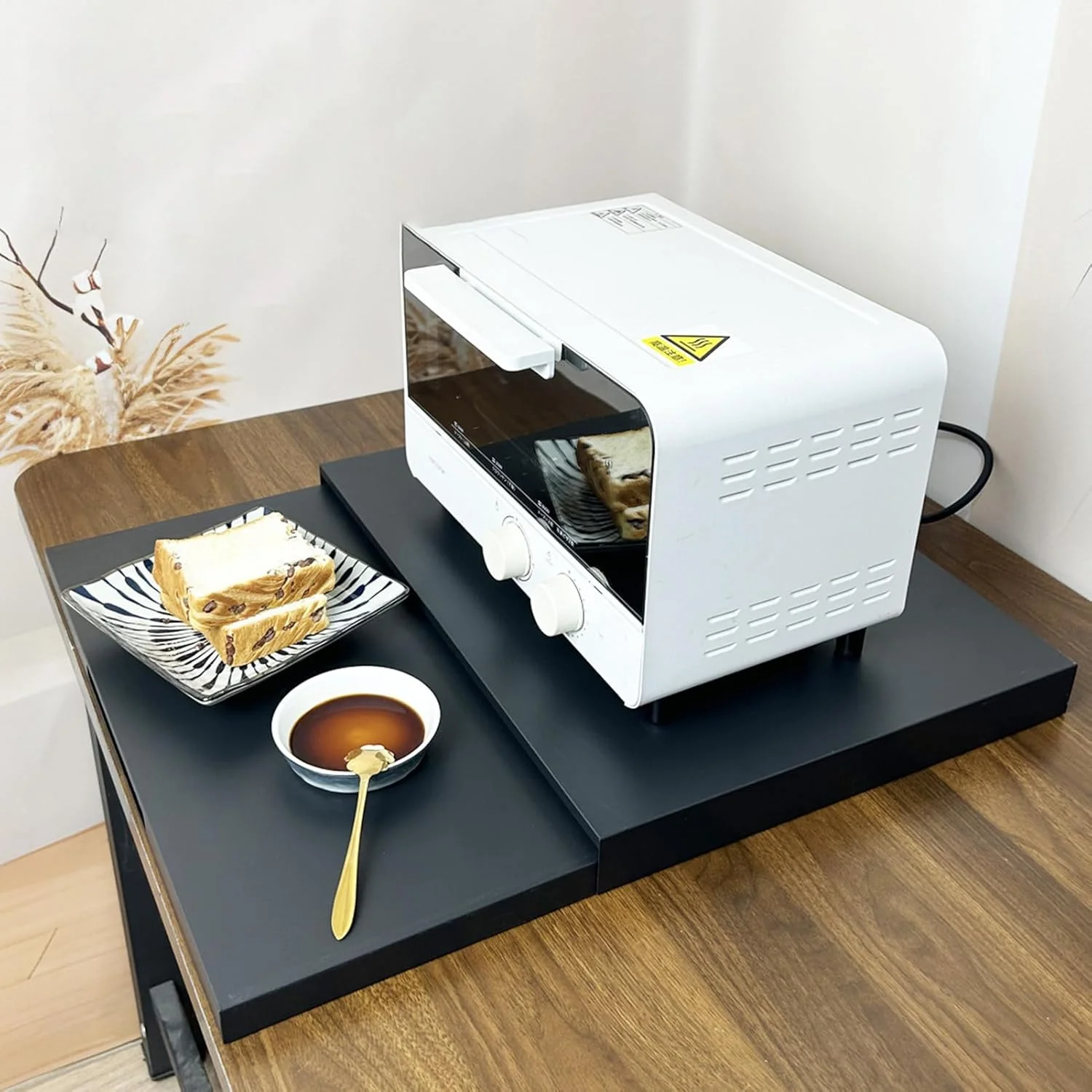 قفسه مایکروویو | قفسه کشویی برای پلوپز، استند صرفه جویی در فضای پیشخوان، سازمان دهنده پلوپز برای دستگاه قهوه ساز، مناسب برای آشپزخانه رستوران قفسه مایکروویو | قفسه کشویی برای پلوپز، استند صرفه جویی در فضای پیشخوان، سازمان دهنده پلوپز برای دستگاه قهوه ساز، مناسب برای آشپزخانه رستوران