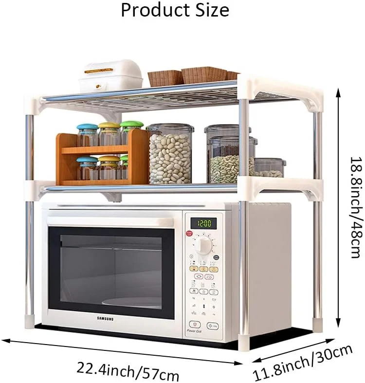 قفسه سه طبقه، قفسه بندی، قفسه مایکروویو، سازمان دهنده آشپزخانه، قفسه حمام، سبز قفسه سه طبقه، قفسه بندی، قفسه مایکروویو، سازمان دهنده آشپزخانه، قفسه حمام، سبز