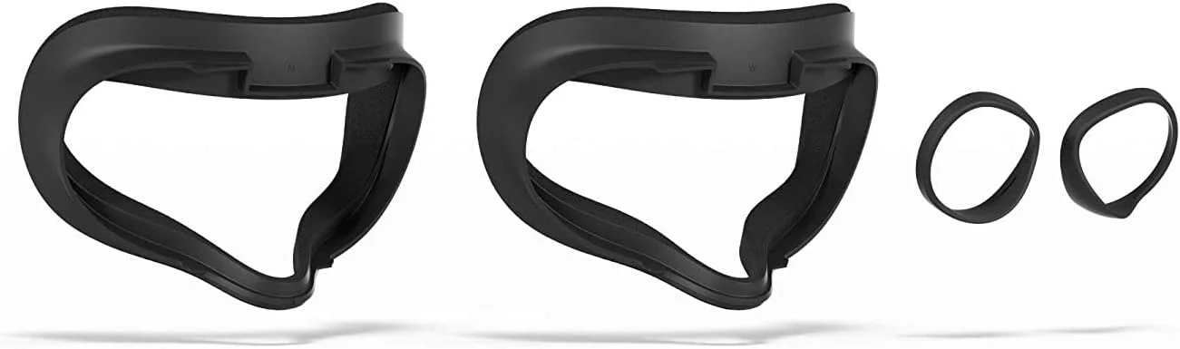 مجموعه فیت Meta Oculus Quest 2 V2 با دو رابط صورت با عرض جایگزین و مسدود کننده های نور - واقعیت مجازی (بازی های الکترونیکی) مجموعه فیت Meta Oculus Quest 2 V2 با دو رابط صورت با عرض جایگزین و مسدود کننده های نور - واقعیت مجازی (بازی های الکترونیکی)