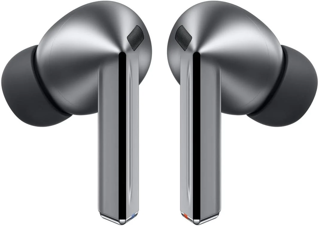 هدفون بی سیم بلوتوثی سامسونگ گلکسی بادز 3 پرو، حذف نویز فعال (ANC)، حذف نویز تطبیقی، صدای 360 درجه، هدفون داخل گوشی با صدای Hi-Fi، نقره ای، شامل کاور شفاف Anymode هدفون بی سیم بلوتوثی سامسونگ گلکسی بادز 3 پرو، حذف نویز فعال (ANC)، حذف نویز تطبیقی، صدای 360 درجه، هدفون داخل گوشی با صدای Hi-Fi، نقره ای، شامل کاور شفاف Anymode