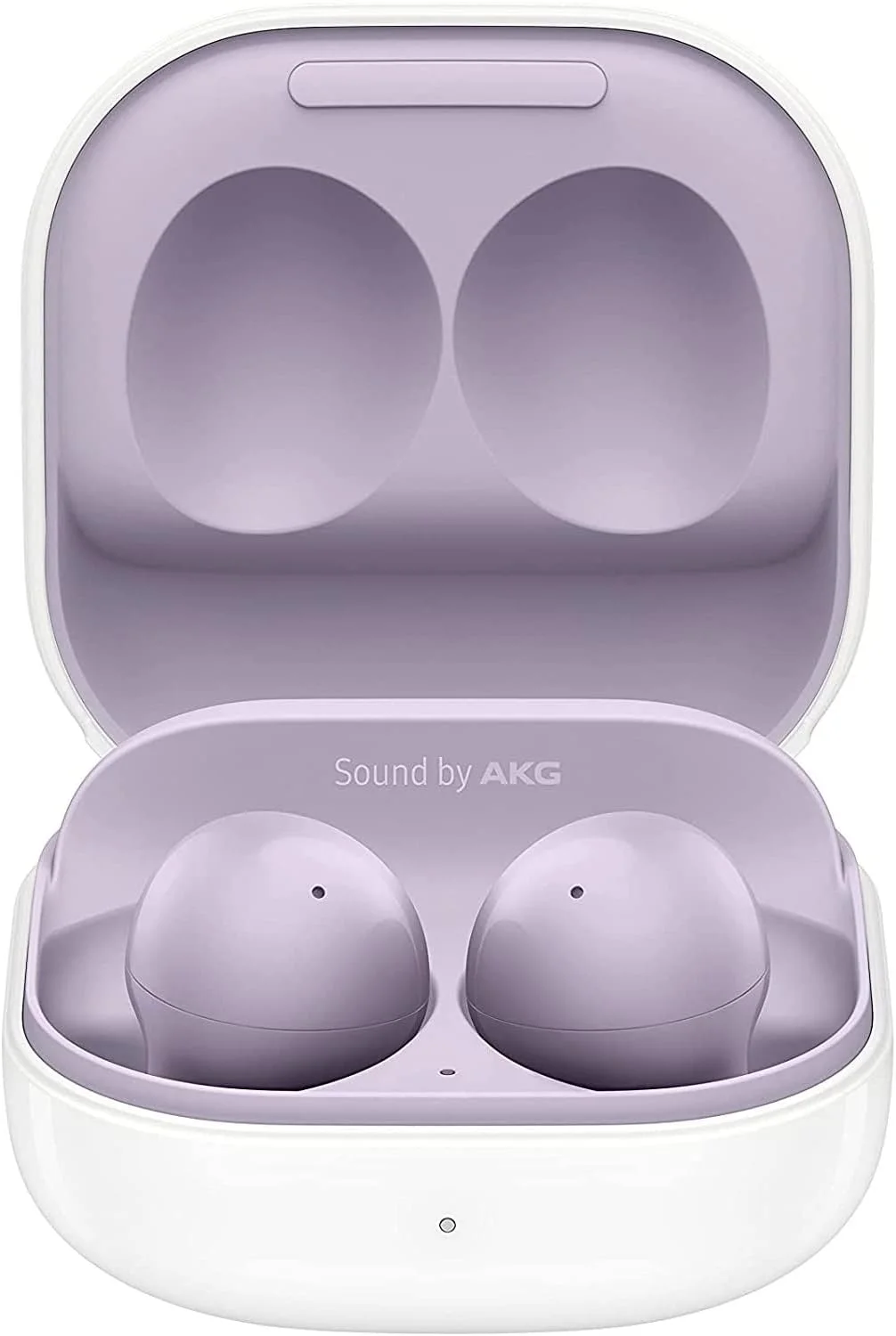 هدفون بلوتوثی سامسونگ Galaxy Buds2، بی سیم واقعی، حذف نویز، دارای محفظه شارژ، صدای با کیفیت، مقاوم در برابر آب، یاسی (نسخه انگلستان)