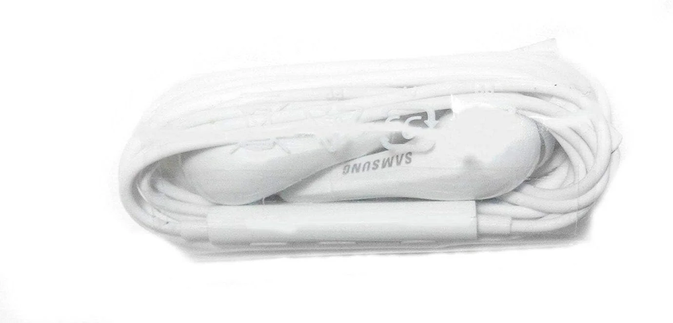 هدست استریو 3.5 میلی متری سامسونگ برای سامسونگ گلکسی اس 3 - بسته بندی غیر خرده فروشی - سفید