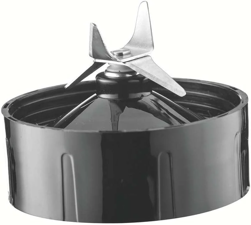 مخلوط کن بلک اند دکر با آسیاب، توان 400 وات، ظرفیت 1.5 لیتر به همراه 2 آسیاب 300 میلی لیتری، تیغه های استیل ضد زنگ و دو حالت پالس برای آسیاب ریز قهوه و سبزیجات، BX440-B5