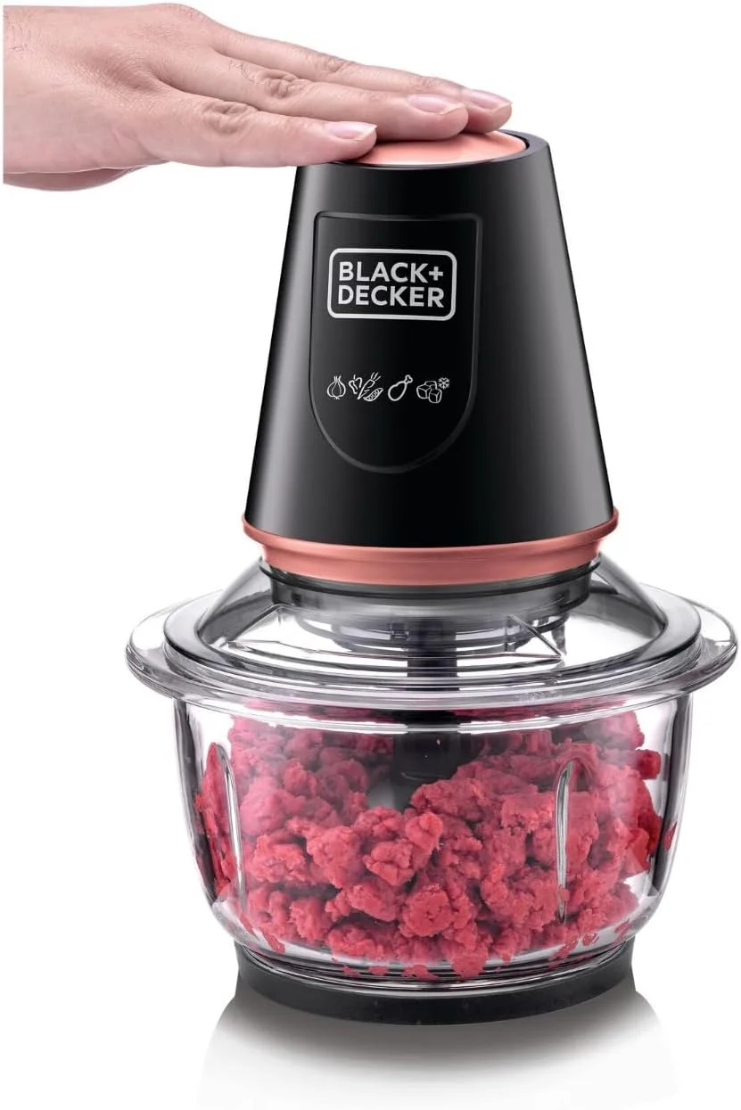 خردکن عمودی بلک اند دکر با کاسه شیشه ای - 400 وات - GC430-B5