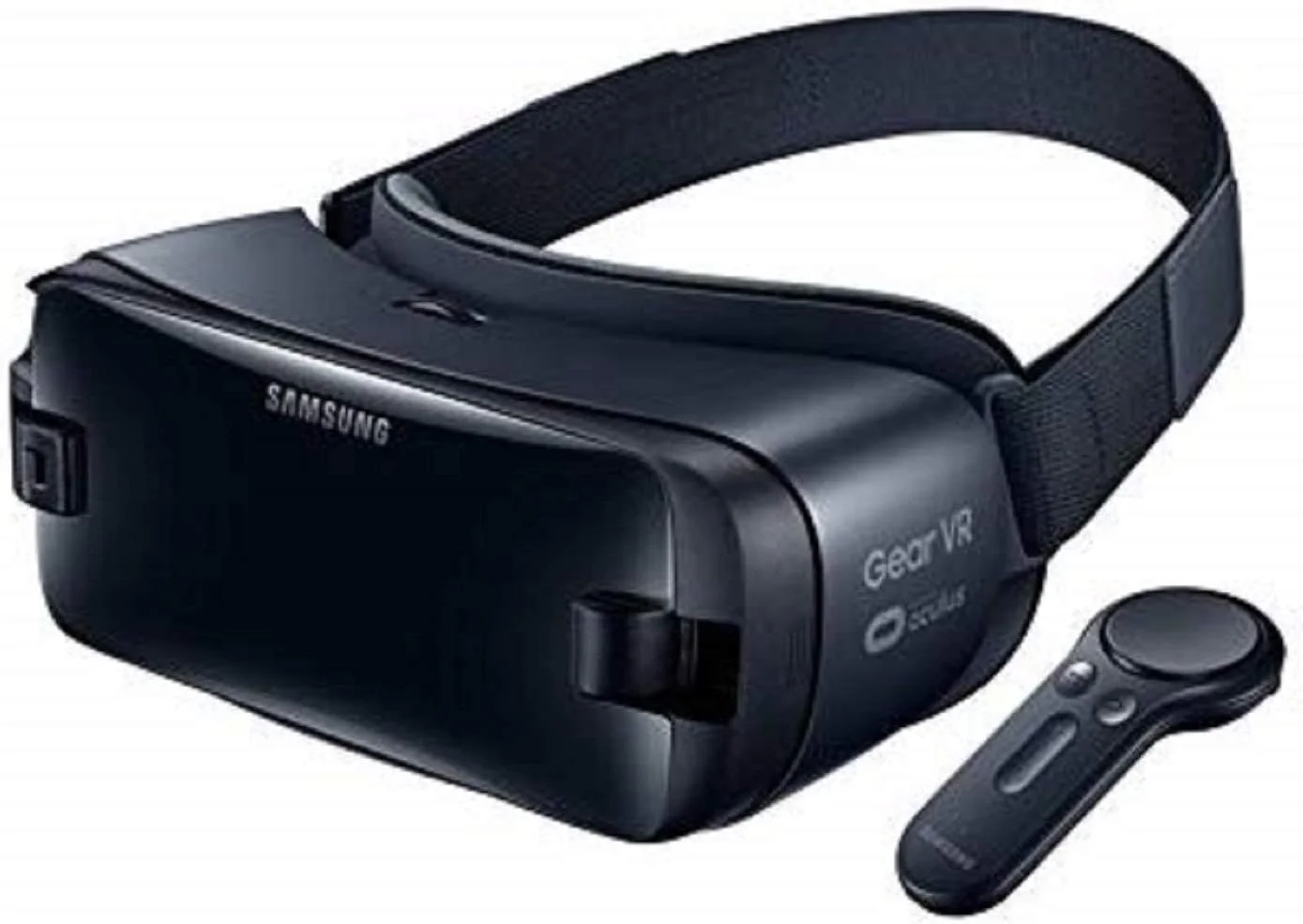 هدست واقعیت مجازی سامسونگ Gear VR به همراه کنترلر - نسخه اسپانیایی - مشکی هدست واقعیت مجازی سامسونگ Gear VR به همراه کنترلر - نسخه اسپانیایی - مشکی