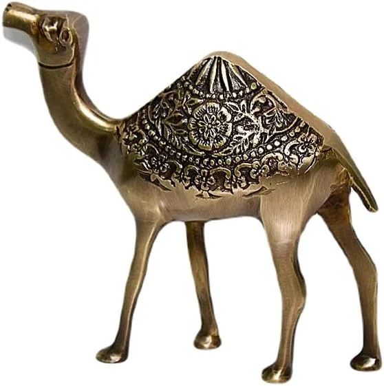 مجسمه شتر برنجی عتیقه AJT، دکوری برای مجسمه حیوانات خوش شانسی، دکوراسیون منزل و تزئینات رومیزی اداری، هدیه کلکسیونی، 903D مجسمه شتر برنجی عتیقه AJT، دکوری برای مجسمه حیوانات خوش شانسی، دکوراسیون منزل و تزئینات رومیزی اداری، هدیه کلکسیونی، 903D