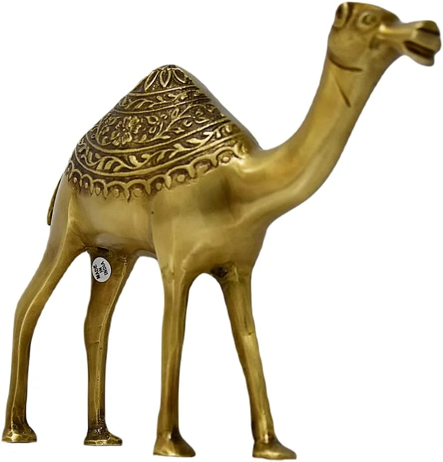 مجسمه شتر دکوری برنجی عتیقه ای AJT برای مجسمه حیوانی خوش شانسی، دکوراسیون منزل و تزئینات رومیزی اداری، هدیه کلکسیونی، 903C مجسمه شتر دکوری برنجی عتیقه ای AJT برای مجسمه حیوانی خوش شانسی، دکوراسیون منزل و تزئینات رومیزی اداری، هدیه کلکسیونی، 903C
