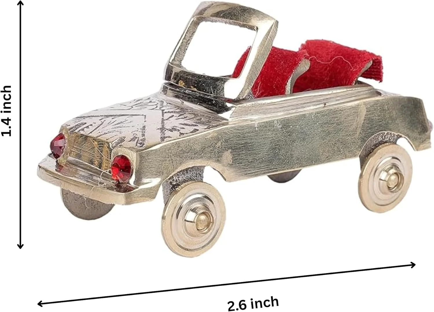 مجسمه ماشین موتور برنجی قدیمی دست ساز | فیگور ماشین مینیاتوری با روکش عتیقه | مجسمه برنجی 6.6x3.5 سانتی متری برای دکور خانه، دفتر، میز | هدیه کلکسیونی کلاسیک (تک عددی) مجسمه ماشین موتور برنجی قدیمی دست ساز | فیگور ماشین مینیاتوری با روکش عتیقه | مجسمه برنجی 6.6x3.5 سانتی متری برای دکور خانه، دفتر، میز | هدیه کلکسیونی کلاسیک (تک عددی)