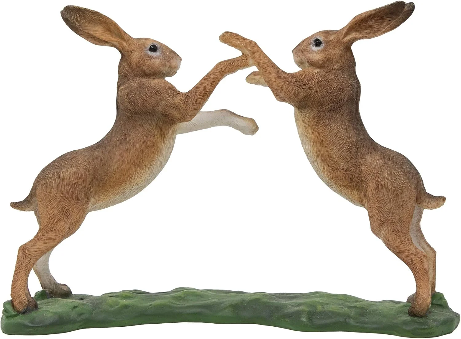 تزئینات خرگوش صحرایی عتیقه Thorne، با رنگ های طبیعی، انتخاب حالت های مختلف برای جمع آوری (خرگوش های بوکسور 21 سانتی متری) تزئینات خرگوش صحرایی عتیقه Thorne، با رنگ های طبیعی، انتخاب حالت های مختلف برای جمع آوری (خرگوش های بوکسور 21 سانتی متری)