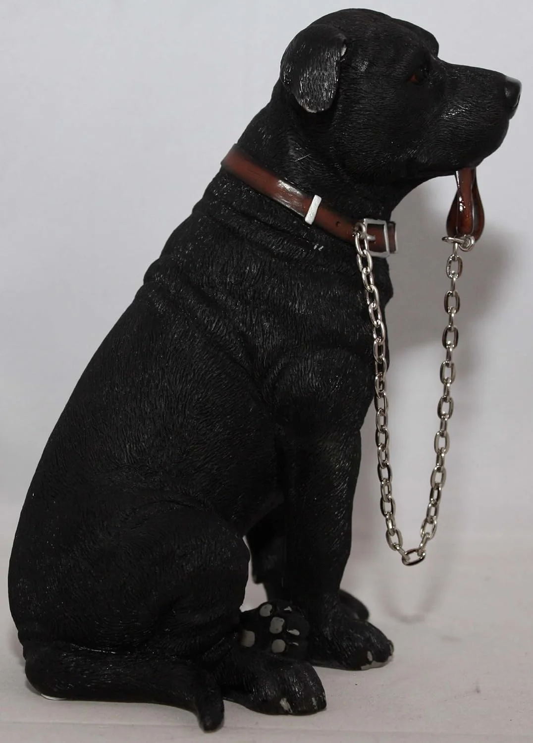 مجسمه سگ نژاد استافوردشایر بول تریر مشکی - مجموعه واکیز از لئوناردو مجسمه سگ نژاد استافوردشایر بول تریر مشکی - مجموعه واکیز از لئوناردو