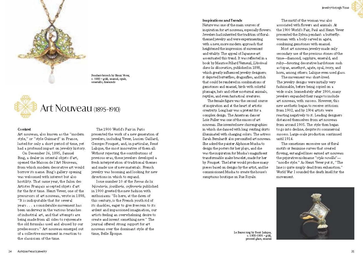 جواهرات عتیقه فرانسوی فلاماریون: 1800-1950 جواهرات عتیقه فرانسوی فلاماریون: 1800-1950