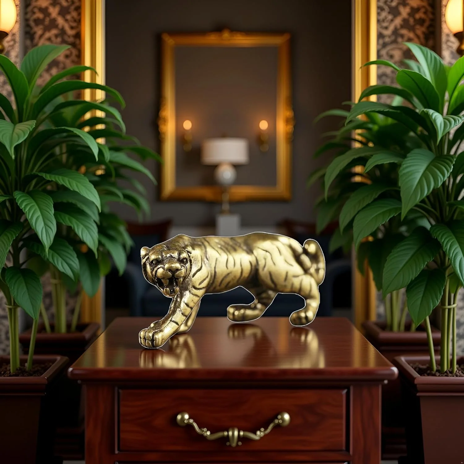 مجسمه پادشاه ببر برنجی عتیقه مسی طلایی، تزیینات حیوانات برنجی قدیمی برای کلکسیون مجسمه خوش شانسی حیوانات، دکوراسیون میز دکوری منزل، مجسمه های کلکسیونی دکور منزل مجسمه پادشاه ببر برنجی عتیقه مسی طلایی، تزیینات حیوانات برنجی قدیمی برای کلکسیون مجسمه خوش شانسی حیوانات، دکوراسیون میز دکوری منزل، مجسمه های کلکسیونی دکور منزل