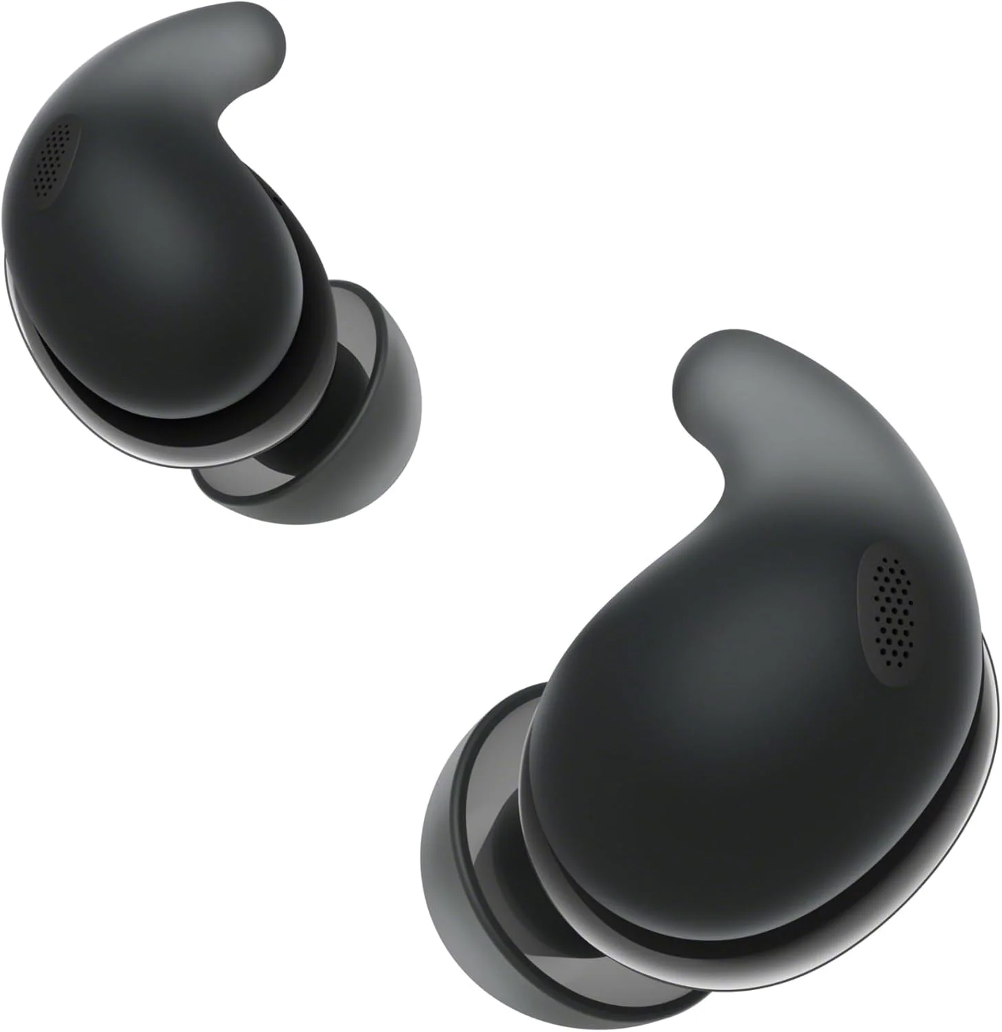 هدفون بی‌سیم حذف نویز سونی LinkBuds Fit، کوچک و سبک با طراحی جدید برای قرارگیری راحت در گوش، مشکی