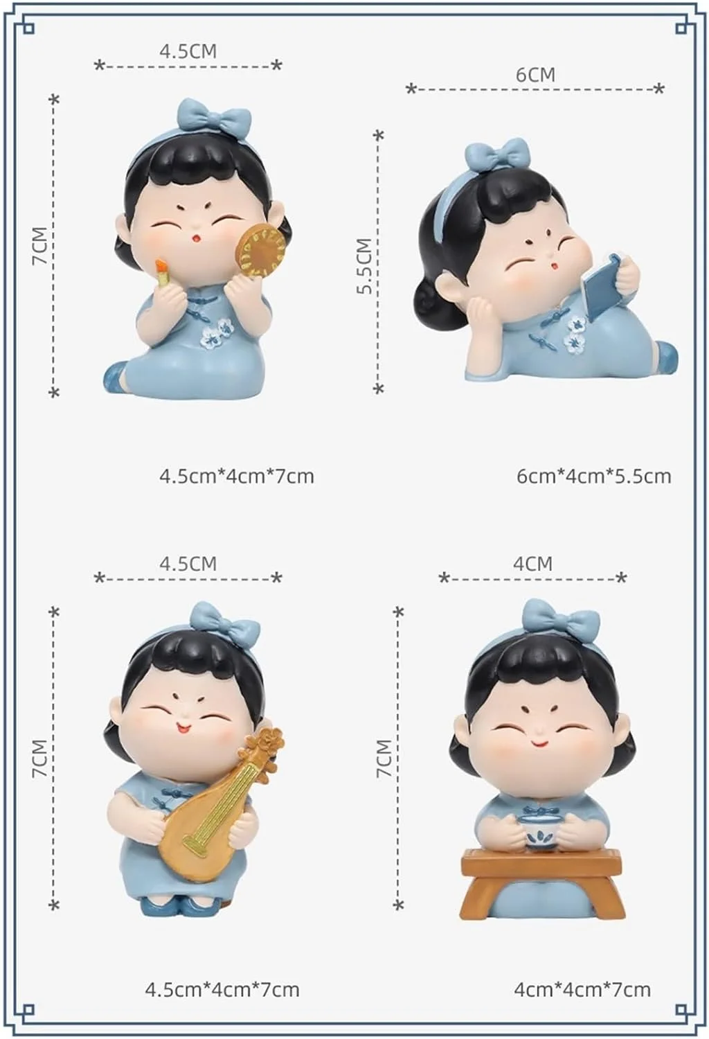 مجسمه های هنری GRFIT، دکوری رومیزی اتاق نشیمن به سبک چینی، دکوراسیون منزل شیک چینی، لوازم تزئینی خودرو، تندیس های کلکسیونی (رنگ: A) مجسمه های هنری GRFIT، دکوری رومیزی اتاق نشیمن به سبک چینی، دکوراسیون منزل شیک چینی، لوازم تزئینی خودرو، تندیس های کلکسیونی (رنگ: A)