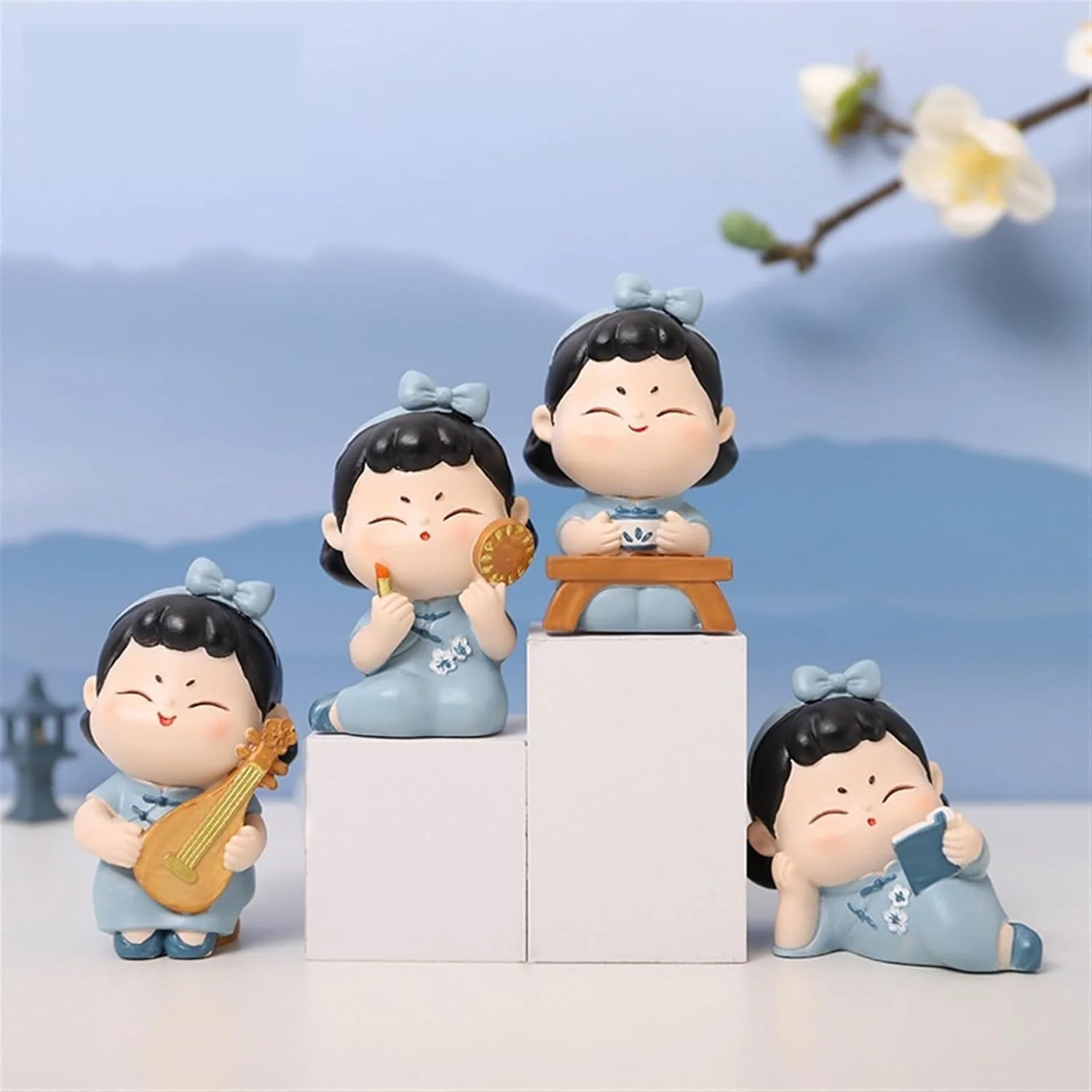 مجسمه های هنری GRFIT، دکوری رومیزی اتاق نشیمن به سبک چینی، دکوراسیون منزل شیک چینی، لوازم تزئینی خودرو، تندیس های کلکسیونی (رنگ: A) مجسمه های هنری GRFIT، دکوری رومیزی اتاق نشیمن به سبک چینی، دکوراسیون منزل شیک چینی، لوازم تزئینی خودرو، تندیس های کلکسیونی (رنگ: A)