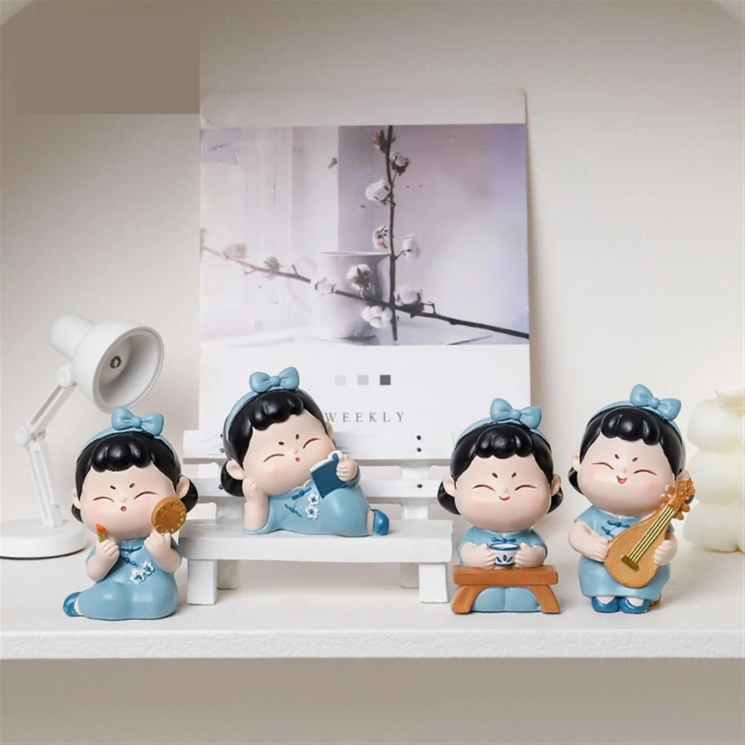 مجسمه های هنری GRFIT، دکوری رومیزی اتاق نشیمن به سبک چینی، دکوراسیون منزل شیک چینی، لوازم تزئینی خودرو، تندیس های کلکسیونی (رنگ: A) مجسمه های هنری GRFIT، دکوری رومیزی اتاق نشیمن به سبک چینی، دکوراسیون منزل شیک چینی، لوازم تزئینی خودرو، تندیس های کلکسیونی (رنگ: A)