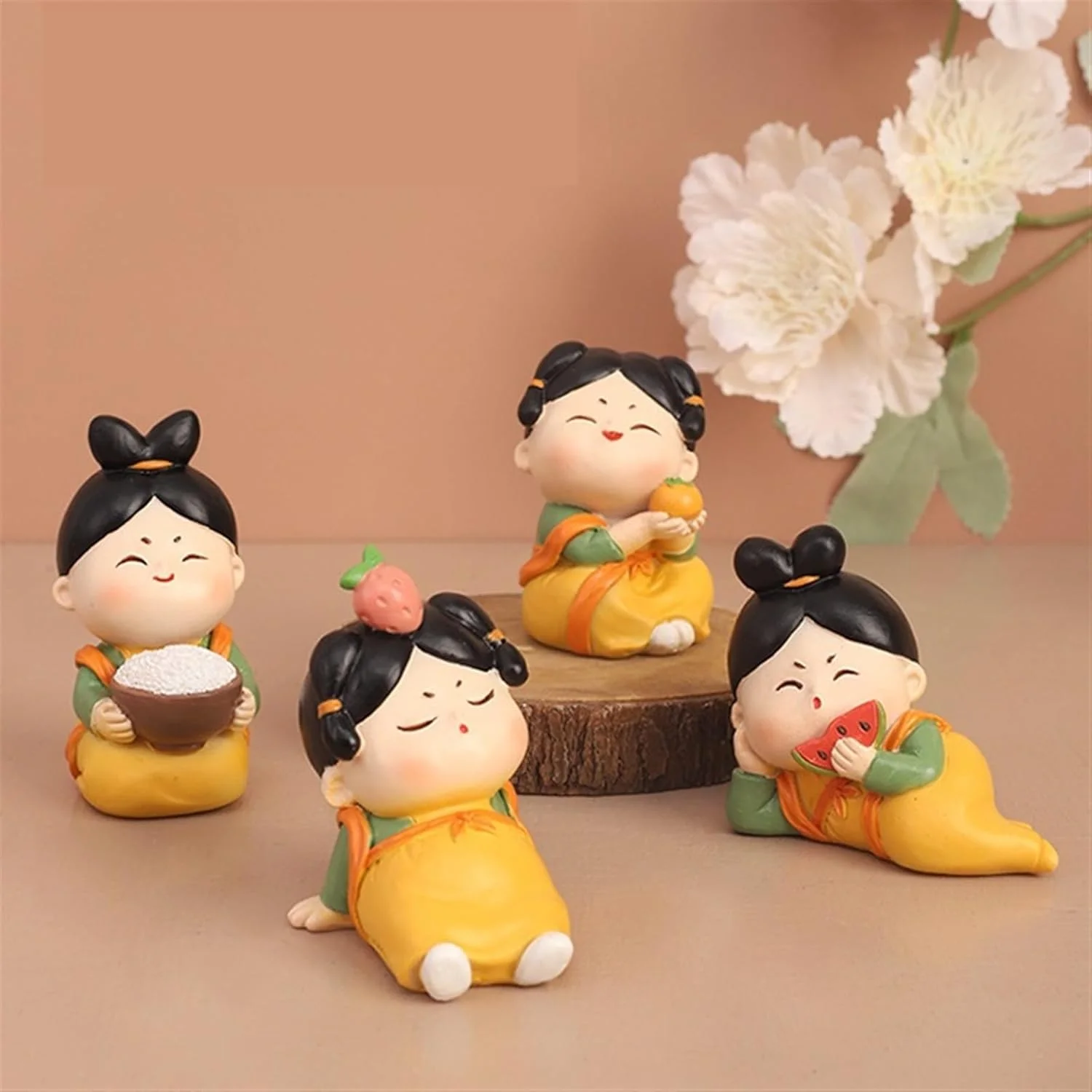 مجسمههای هنری GRFIT، دکوری به سبک چینی، مناسب اتاق نشیمن، دکوری دوست داشتنی منزل، لوازم جانبی خلاقانه خودرو، مجسمههای کلکسیونی (رنگ: A) مجسمههای هنری GRFIT، دکوری به سبک چینی، مناسب اتاق نشیمن، دکوری دوست داشتنی منزل، لوازم جانبی خلاقانه خودرو، مجسمههای کلکسیونی (رنگ: A)