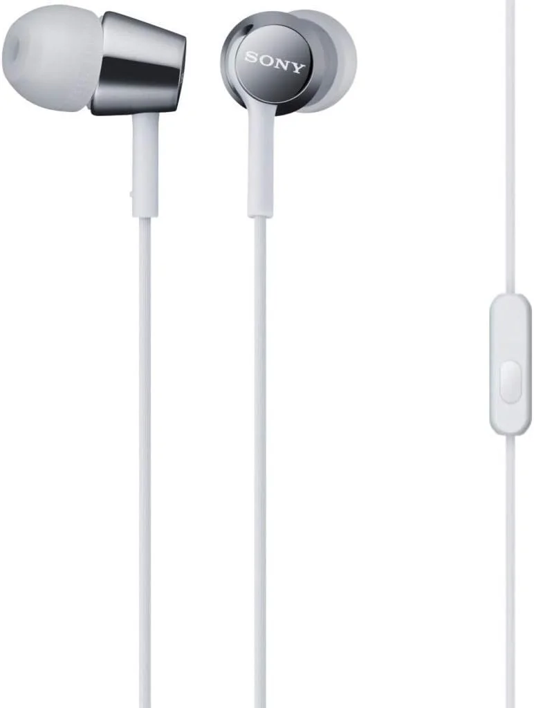 هدفون سونی با میکروفون، سفید، MDR-EX150AP/W