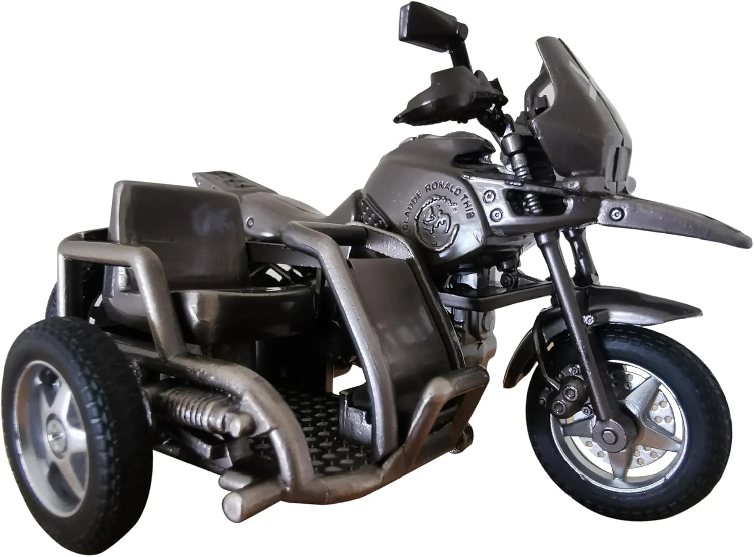 مدل ماشین فلزی عتیقه، کلکسیونی دست ساز، اسباب بازی های وسایل نقلیه کلکسیونی برای دکوراسیون بار یا منزل، کلکسیون تزئینی فلزی دست ساز، پرداخت نقره ای عتیقه