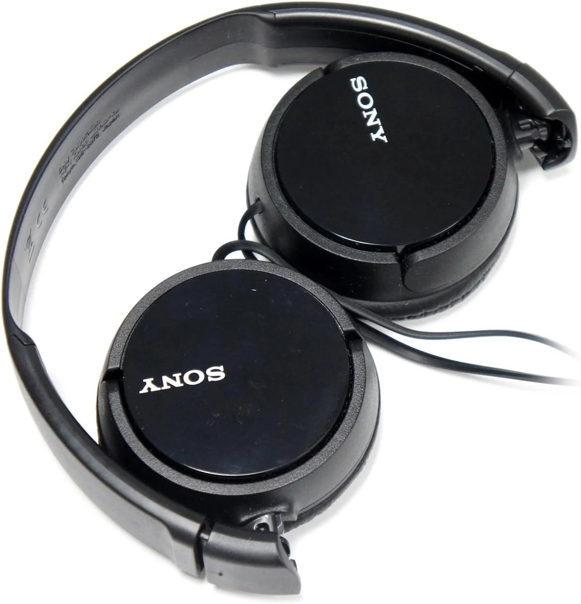 هدفون استریو فوق العاده با بیس قوی سونی مدل دور گوشی، قابل حمل برای Apple iPhone iPod/Samsung Galaxy / mp3 Player / جک 3.5 میلی متری تلفن همراه (مشکی)