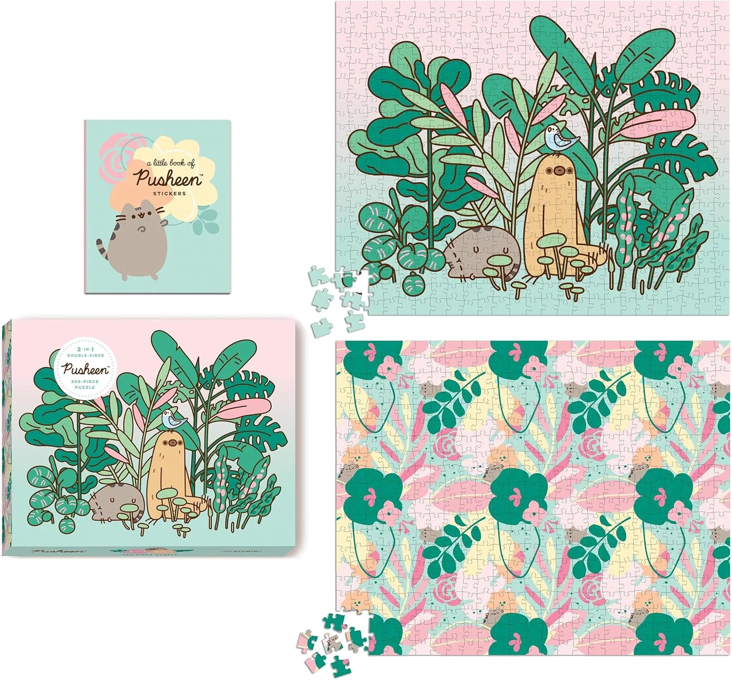 پازل 500 تکه دو طرفه RP Studio Pusheen پازل 500 تکه دو طرفه RP Studio Pusheen