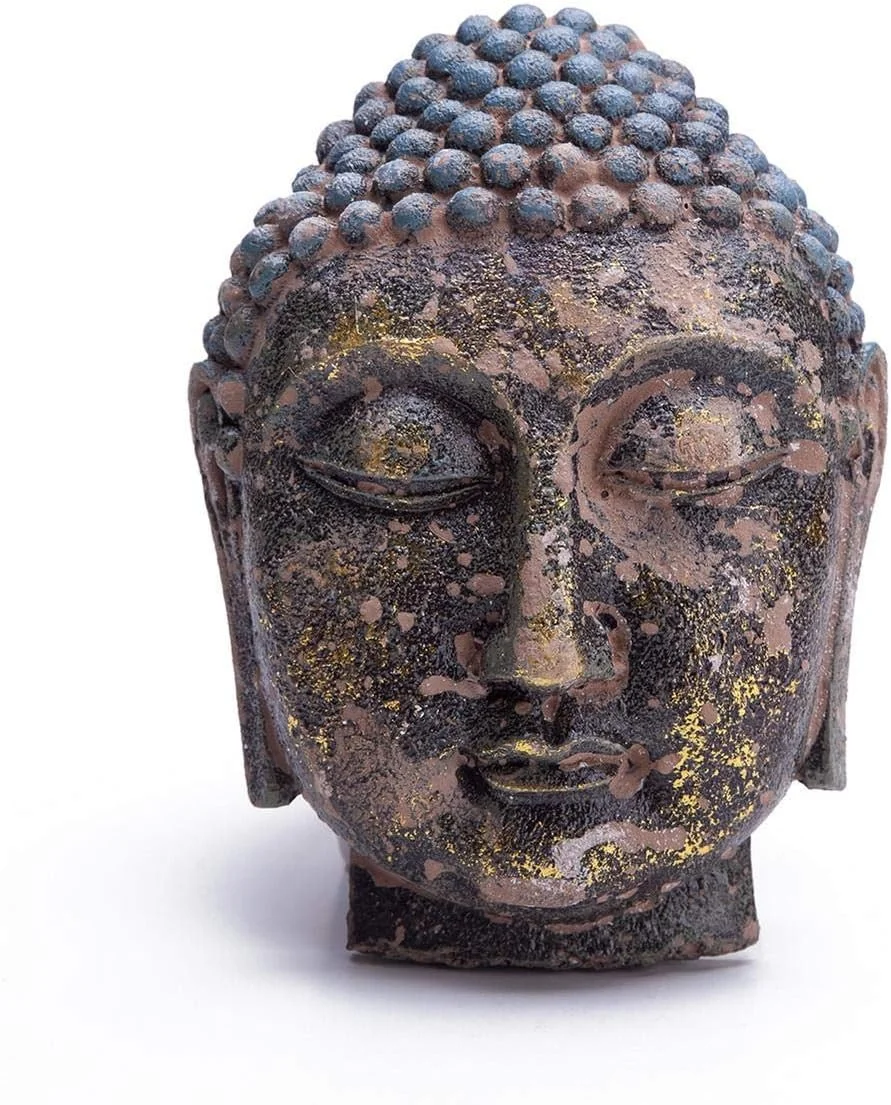 تزئینات دیواری عتیقه جات کلکسیونی، پلاک تزئینی آویز دیواری، ماسک بودای آسیایی