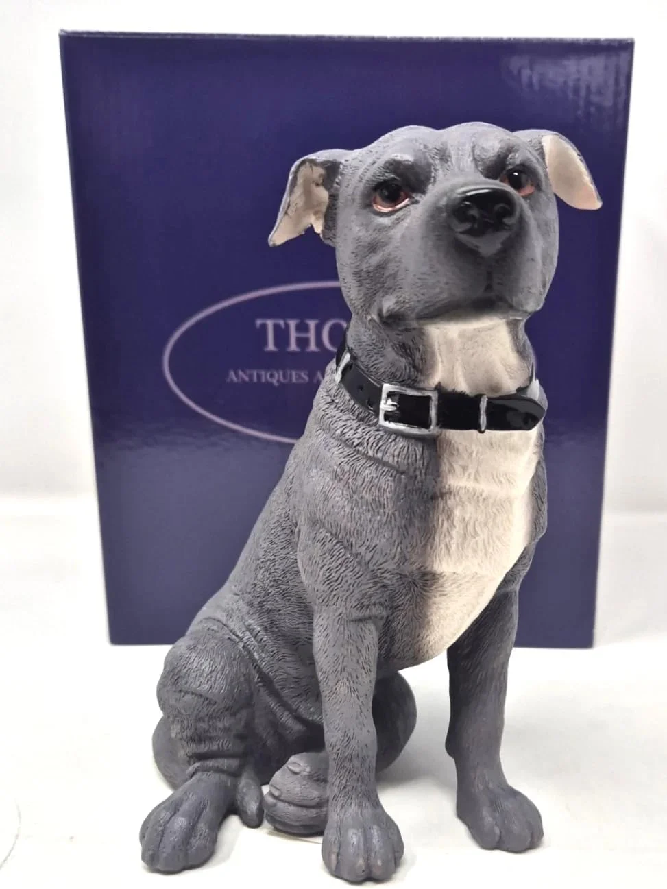 تزئینی سگ تریر آبی استافوردشایر، THORNE ANTIQUES AND COLLECTABLES تزئینی سگ تریر آبی استافوردشایر، THORNE ANTIQUES AND COLLECTABLES